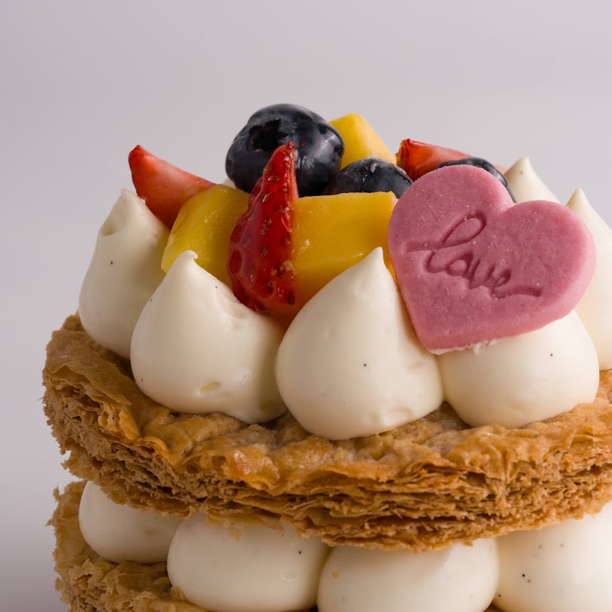 Seasonal Fruit Mille-feuille