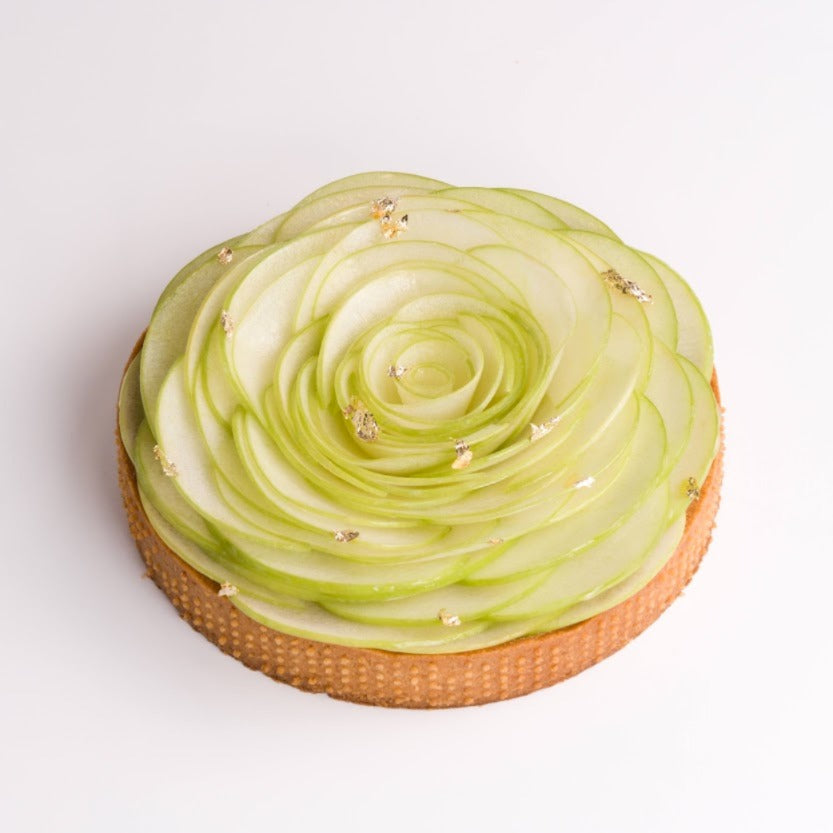 Dill Leaves Green Apple Tart