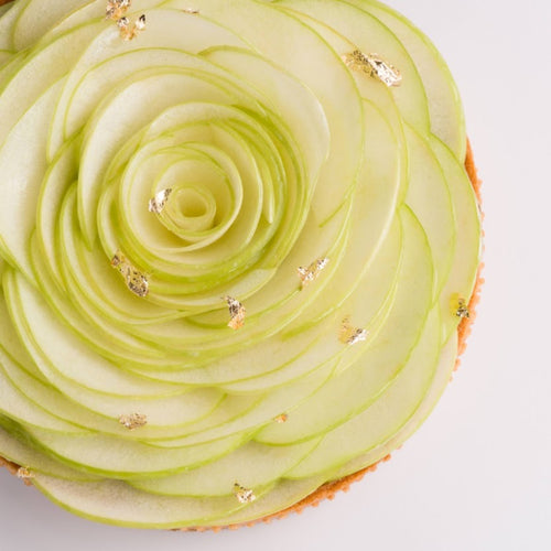 Dill Leaves Green Apple Tart
