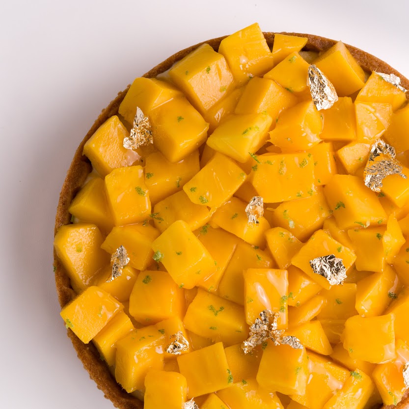 Mango Vanilla Tart