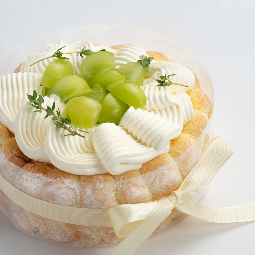 Green Grape Mascarpone Charlotte