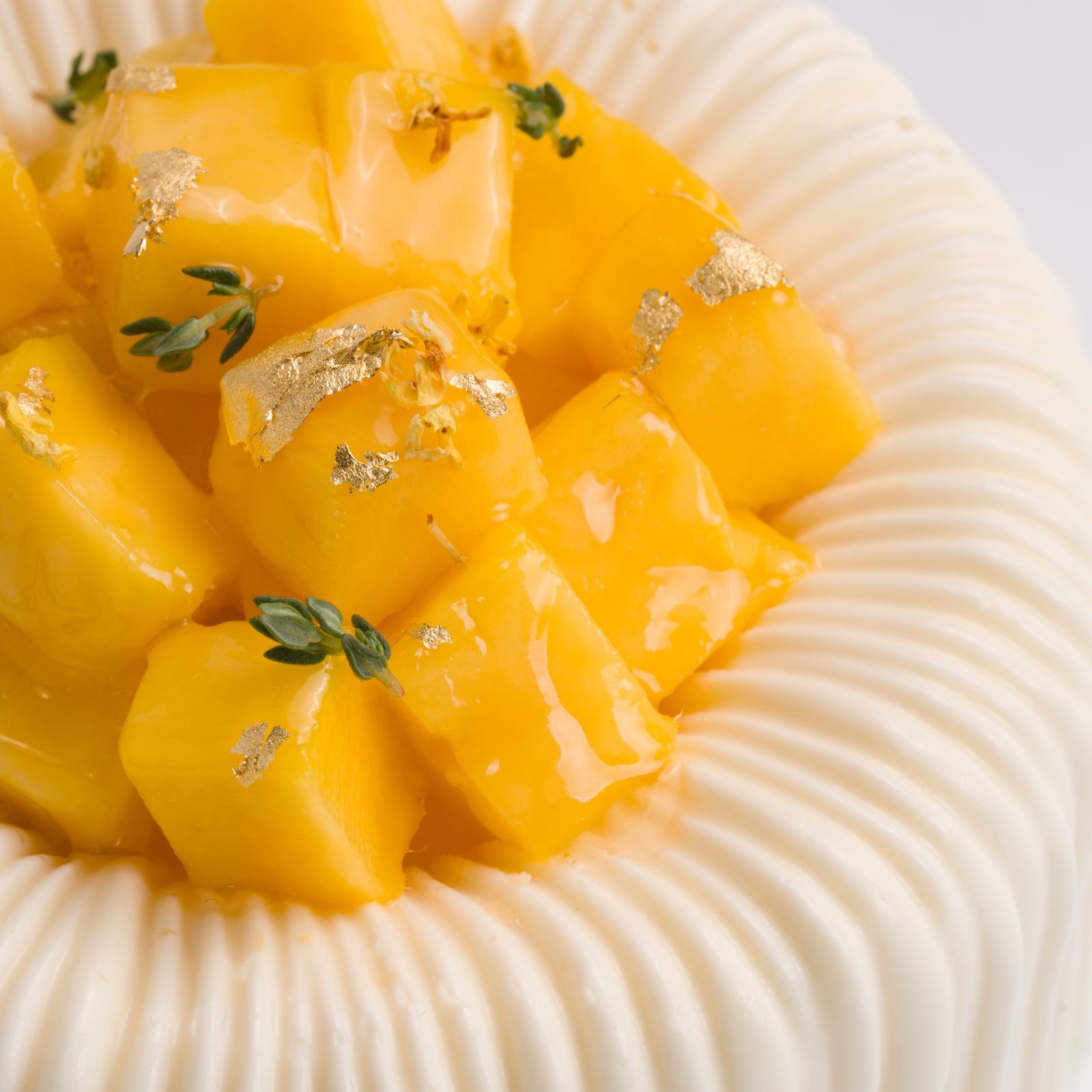 Mango Osmanthus Mousse Cake