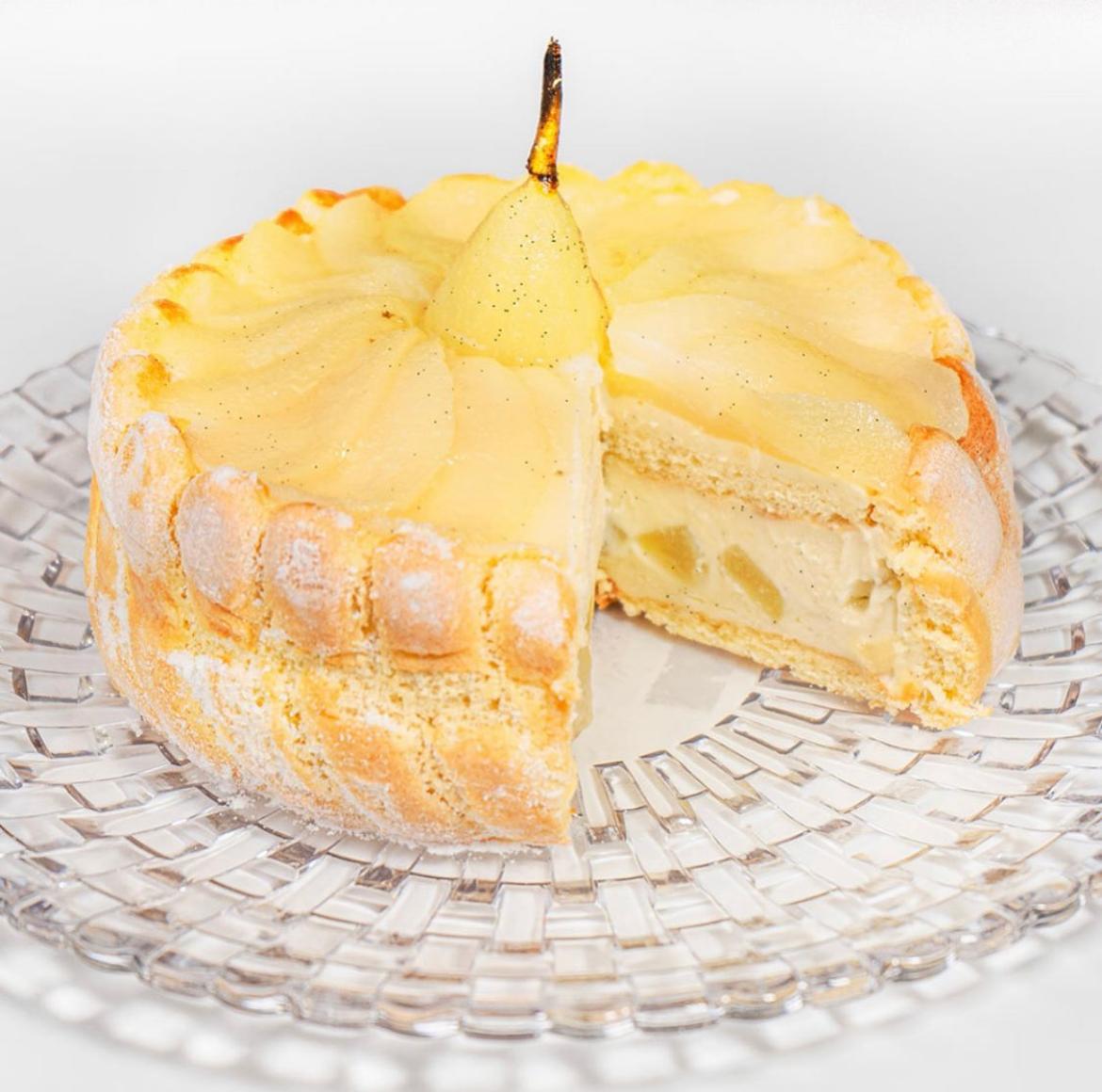 Pear Vanilla Charlotte