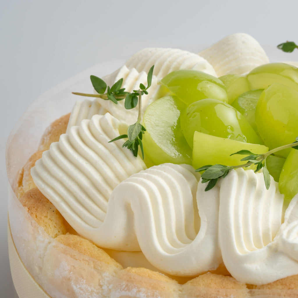 Green Grape Mascarpone Charlotte