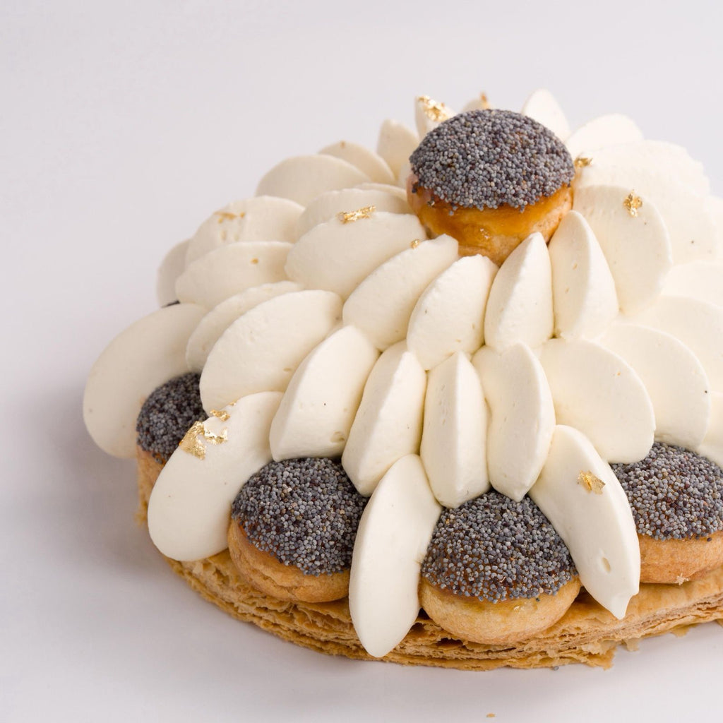 Avocado Jasmine Saint Honoré Cake