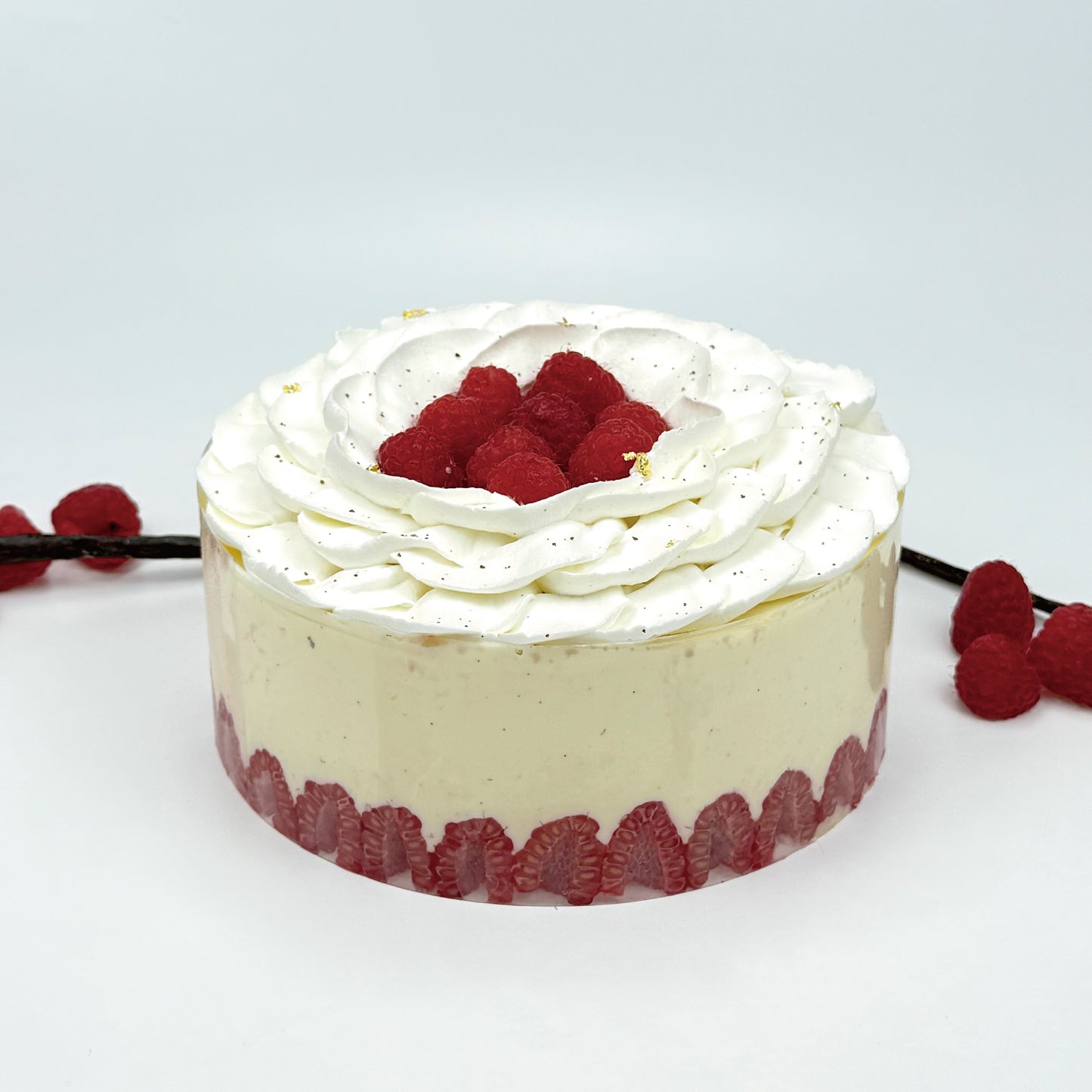Raspberry Vanilla Mousse