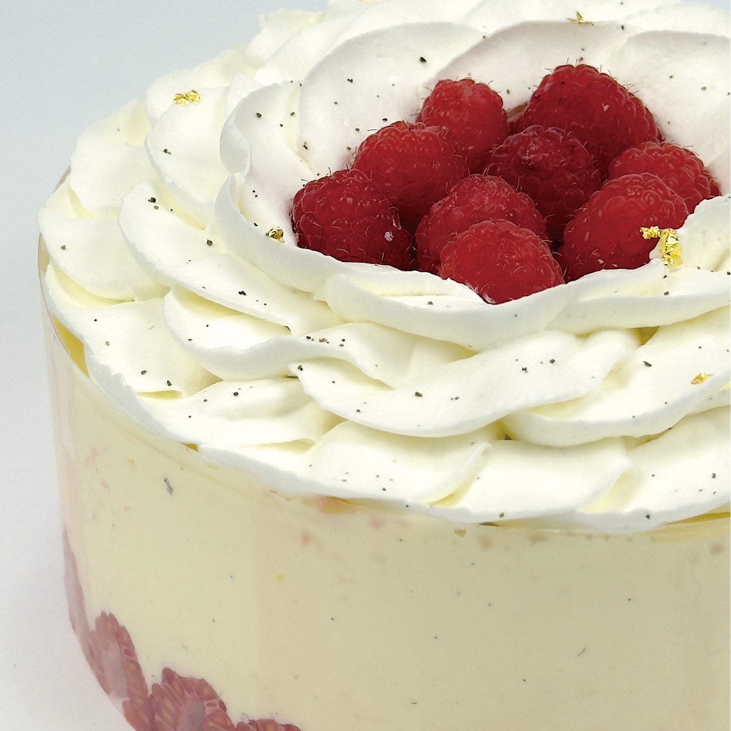 Raspberry Vanilla Mousse