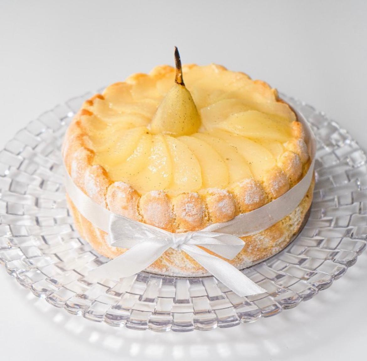 Pear Vanilla Charlotte